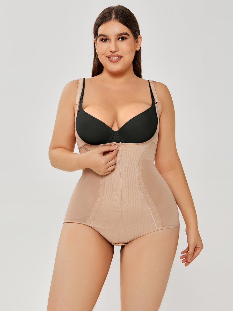 Shapewear Bodysuit Tummy Control Slim Body Shaper - Mubimart -  