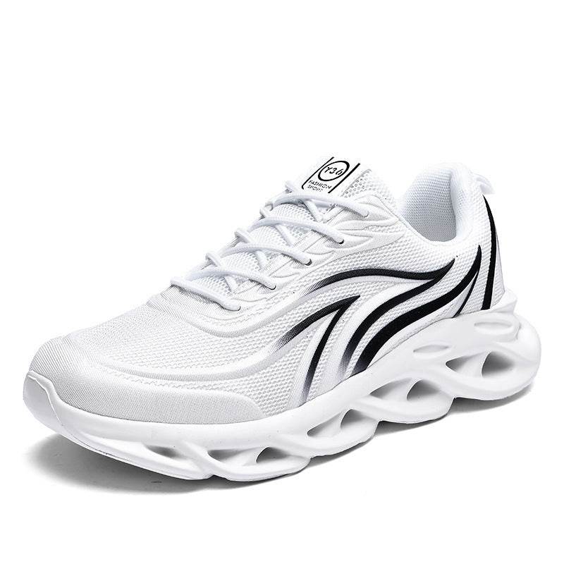 Mens Korean Style Trendy Sports Shoes Casual Running Shoes - Mubimart