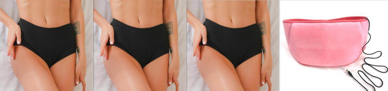 Leak Proof Menstrual Panties Women Heavy Absorbency Four-layer Leakproof Women Period Underswear - Mubimart