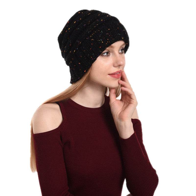 Knitted Woolen Hats For Men And Women In Winter - Mubimart