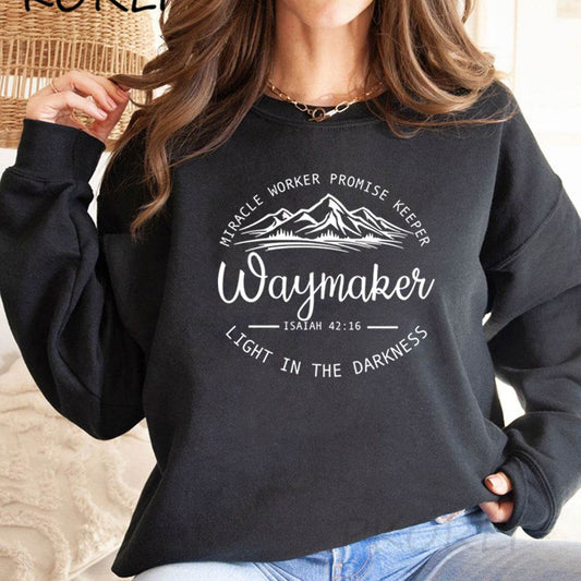 Sweatshirt Christian Crewneck Sweatshirts Bible Ver - Mubimart