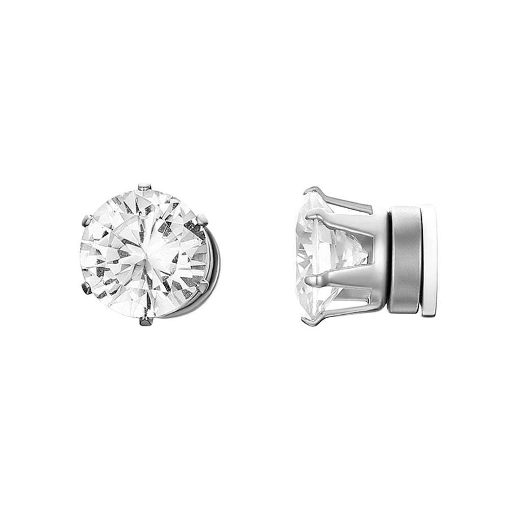 Stainless Steel Stud Earrings For Men Women Unisex - Mubimart