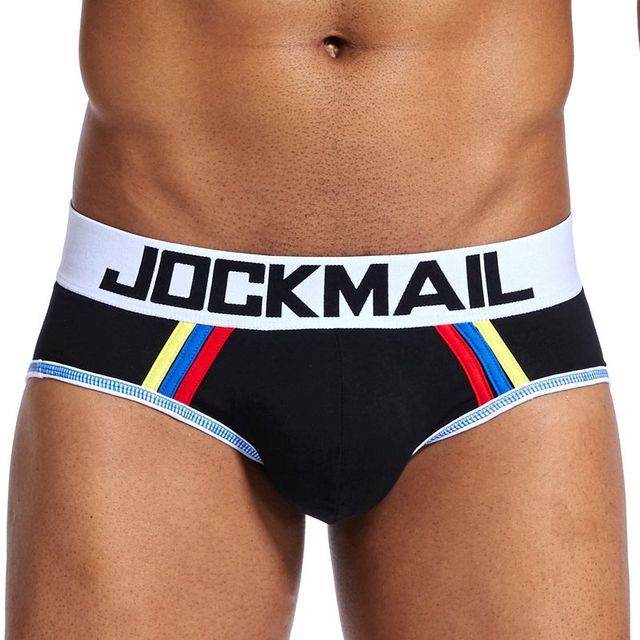 Men Underwear Briefs U Convex Big Pouch Jockstrap - Mubimart