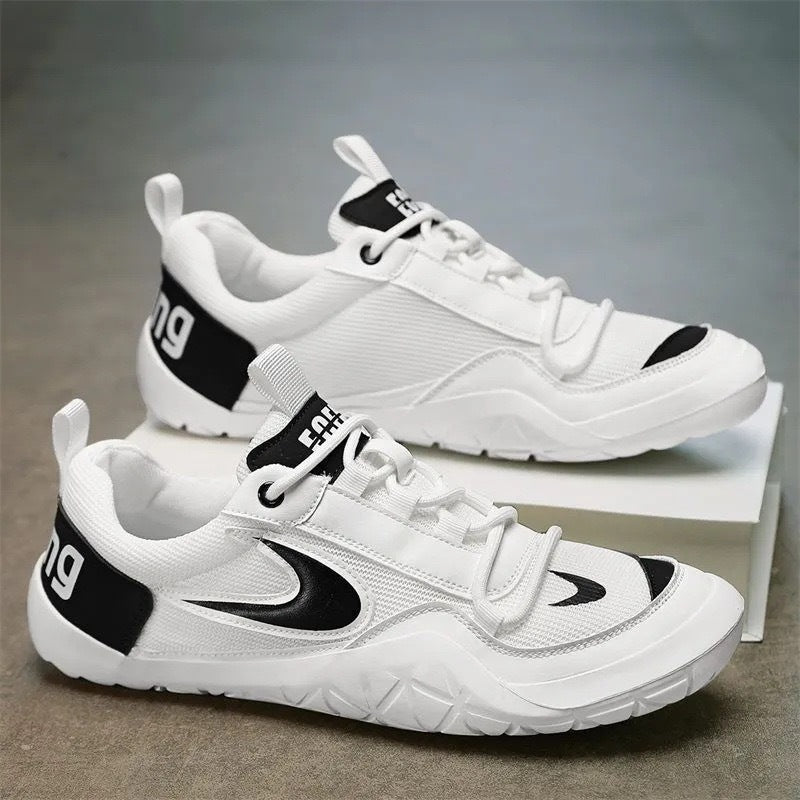 Mesh Breathable White Shoes Comfort And Casual Sneaker