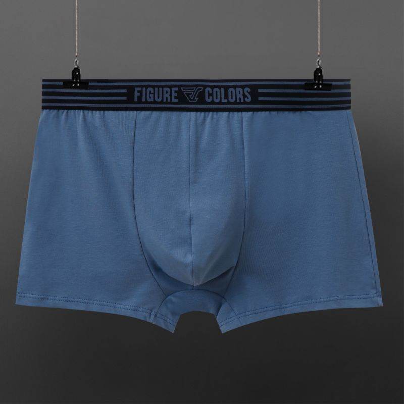Men's Boxers Cotton Breathable Low Waist - Mubimart
