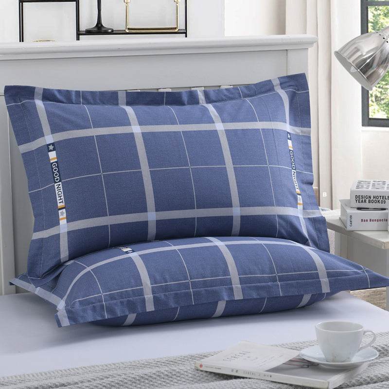 Pair Of Pure Cotton Pillowcases - Mubimart