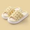 Women's Linen Slipper Indoor Household Cotton And Linen Non-slip - Mubimart