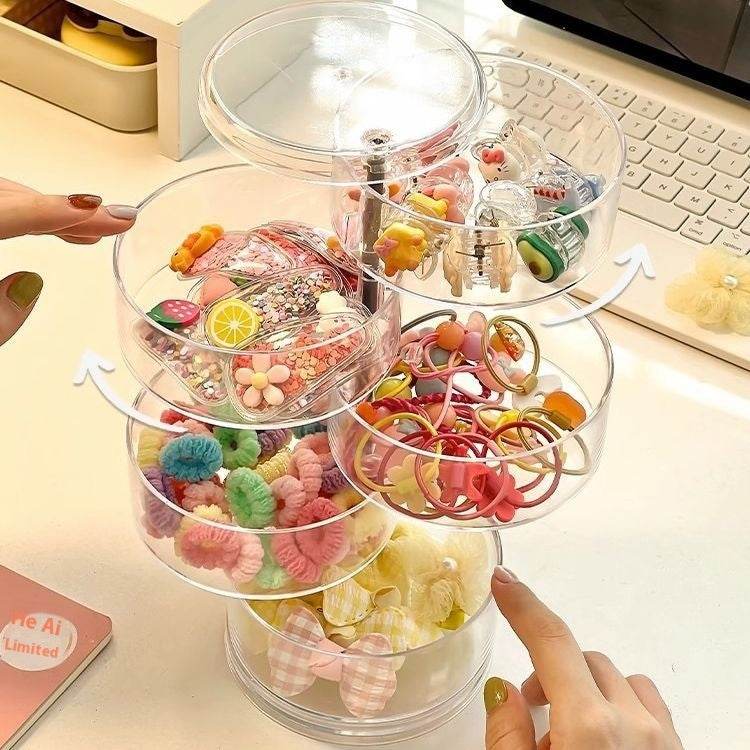 Children's Hair Accessory Organizer Multi-layer - Mubimart