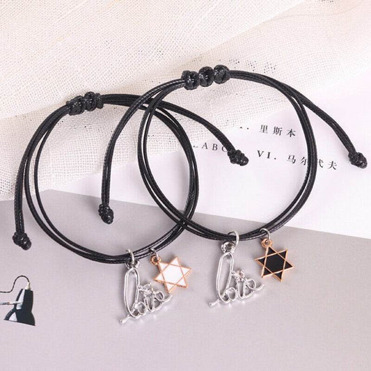Weaving Men And Women Couple Bracelets Men Bracelets Bracelets Girlfriends Couple Bracelets - Mubimart