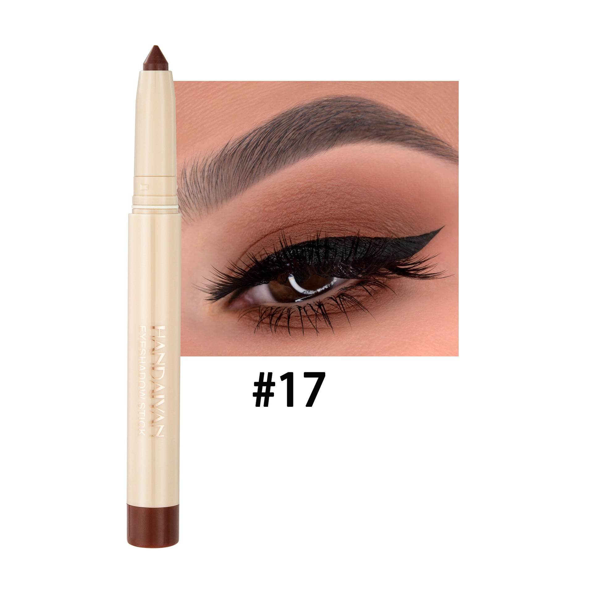 Cosmetic Eyeliner Gel Pen Lying Silkworm Mermaid Eye Shadow Pen Dual-use - Mubimart