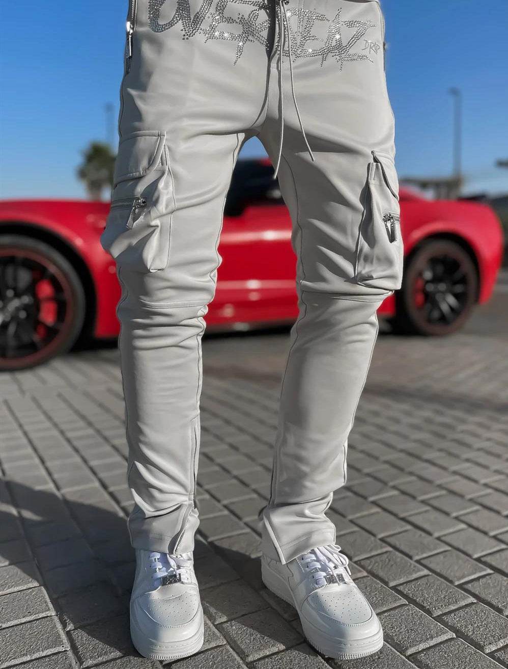 Multi Pocket Cargo Pants Men's Athleisure - Mubimart