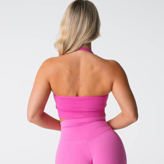 Bra European And American Sports Fitness Yoga Sports Bra - Mubimart