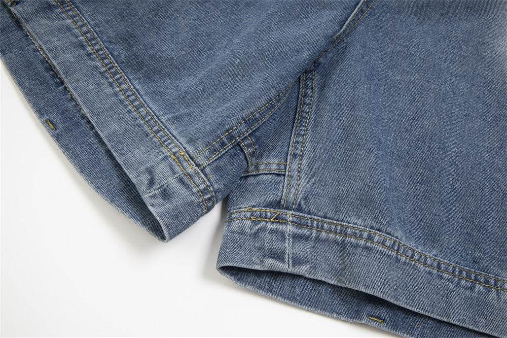 Fashion Baggy Denim Shorts Men And Women - Mubimart