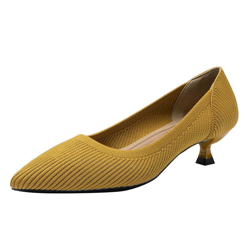 New Women's Pointed Toe Pumps - Mubimart