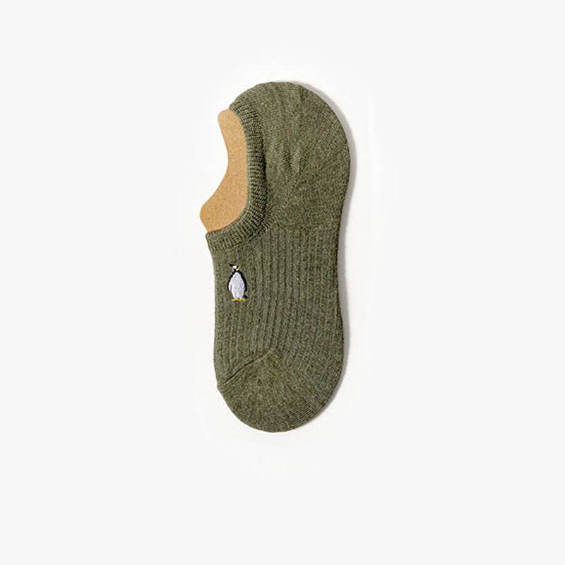 Female Cotton Summer Cute Japanese Tide Low-top Short Socks - Mubimart
