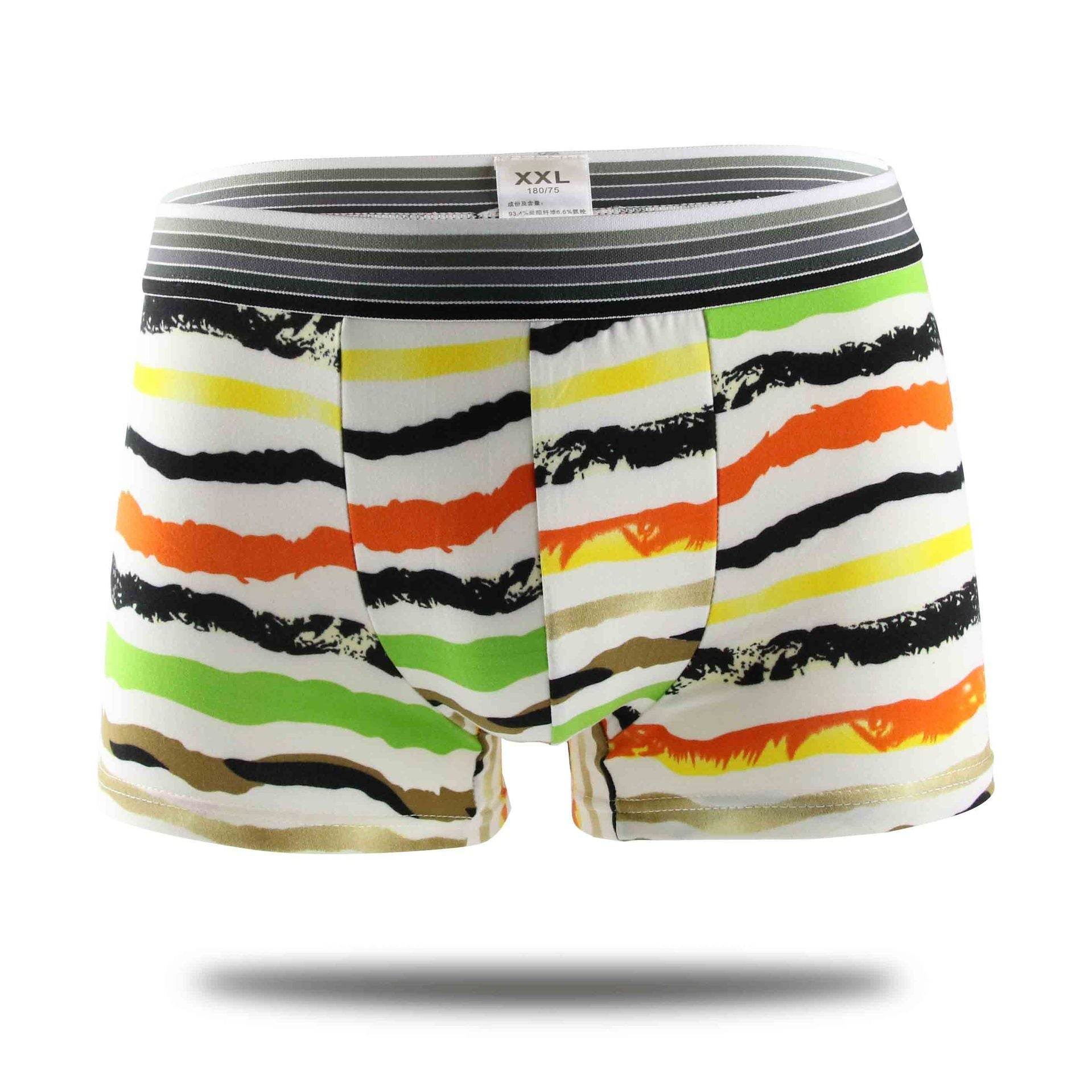 Men's Underwear Milk Silk Boxers Personality Trend - Mubimart