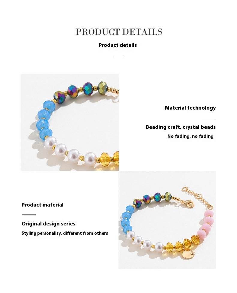 Colorful Beaded Bracelet For Women - Mubimart