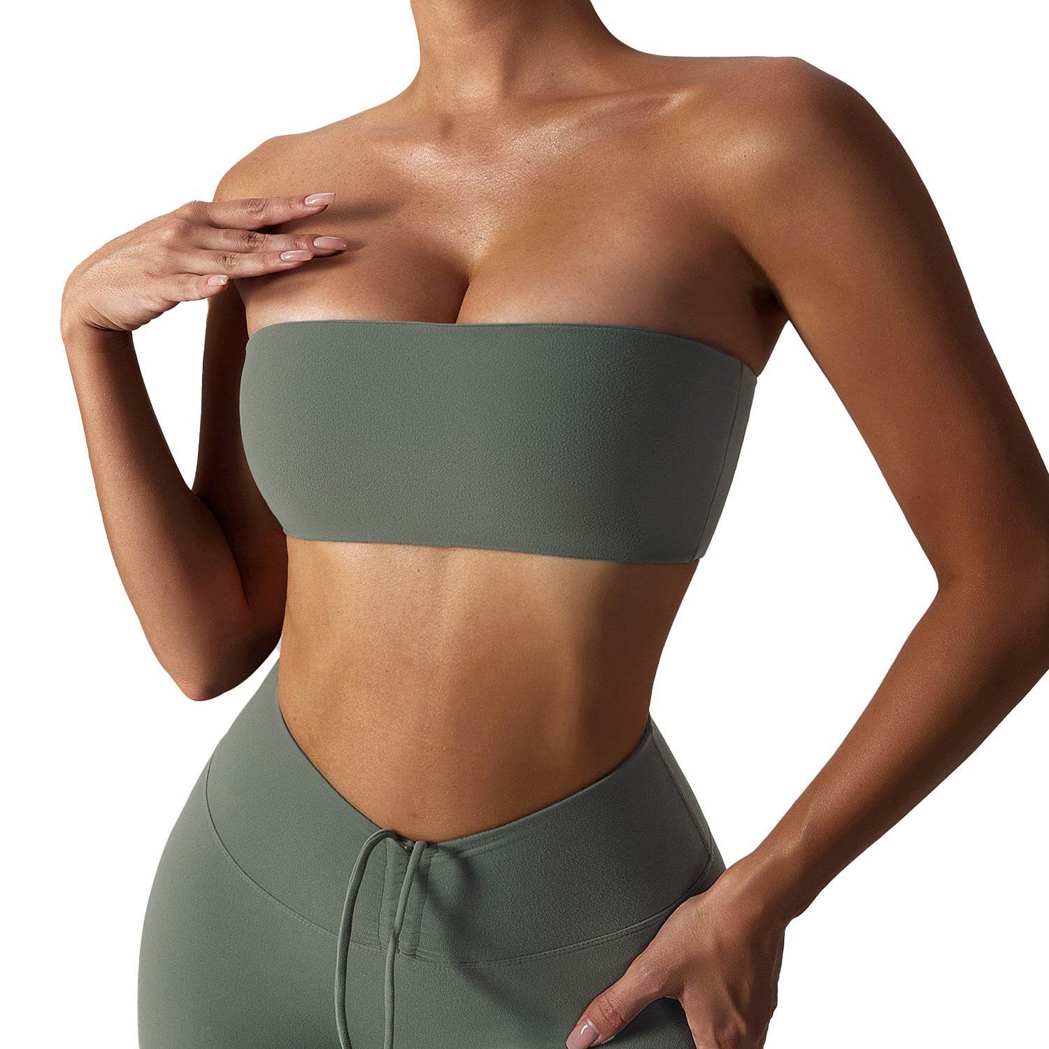 Base Workout Top Skinny Yoga Clothes - Mubimart