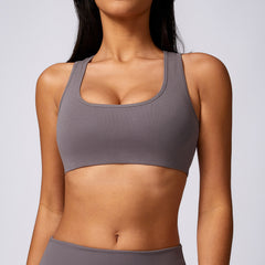 Women's Tight Workout Yoga Bra Top - Mubimart - Workout Top 