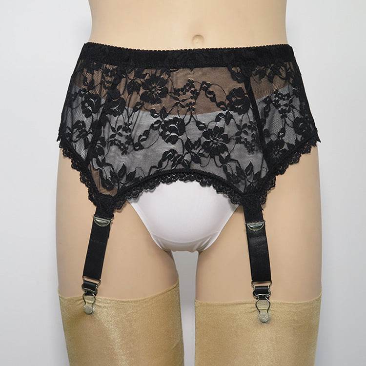 F4 Claw Non Slip Fastener Garter Belt Stockings - Mubimart