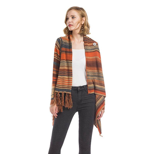 Cardigan Coat Plus Size Sweater - Mubimart