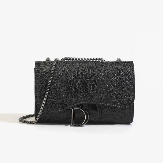 Trendy Crossbody Chain Small Square Bag For Women - Mubimart