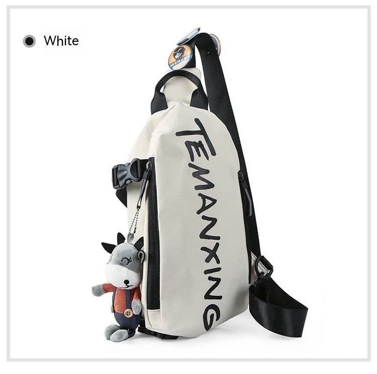 Chest Sports Student Shoulder All-match Boys Waist Bag Crossbody Small Female Messenger Bag Men - Mubimart