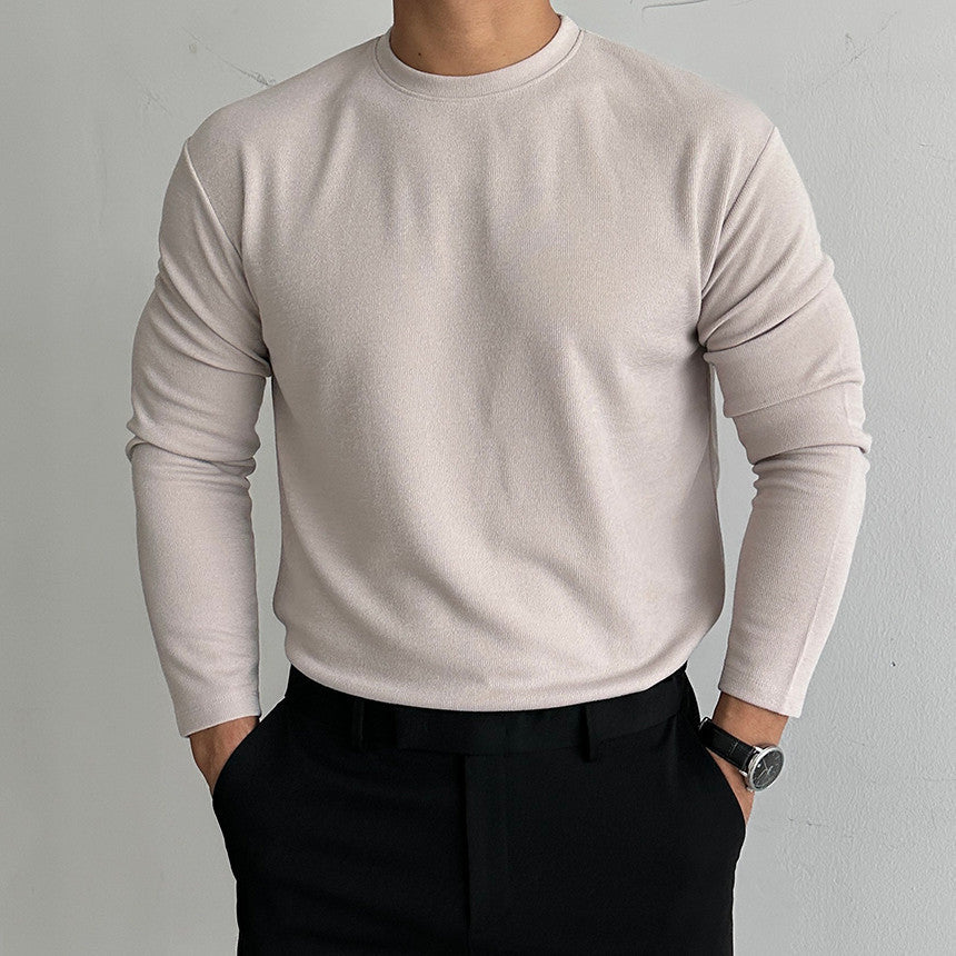 Autumn And Winter Dralon Thickened Men's Undershirt