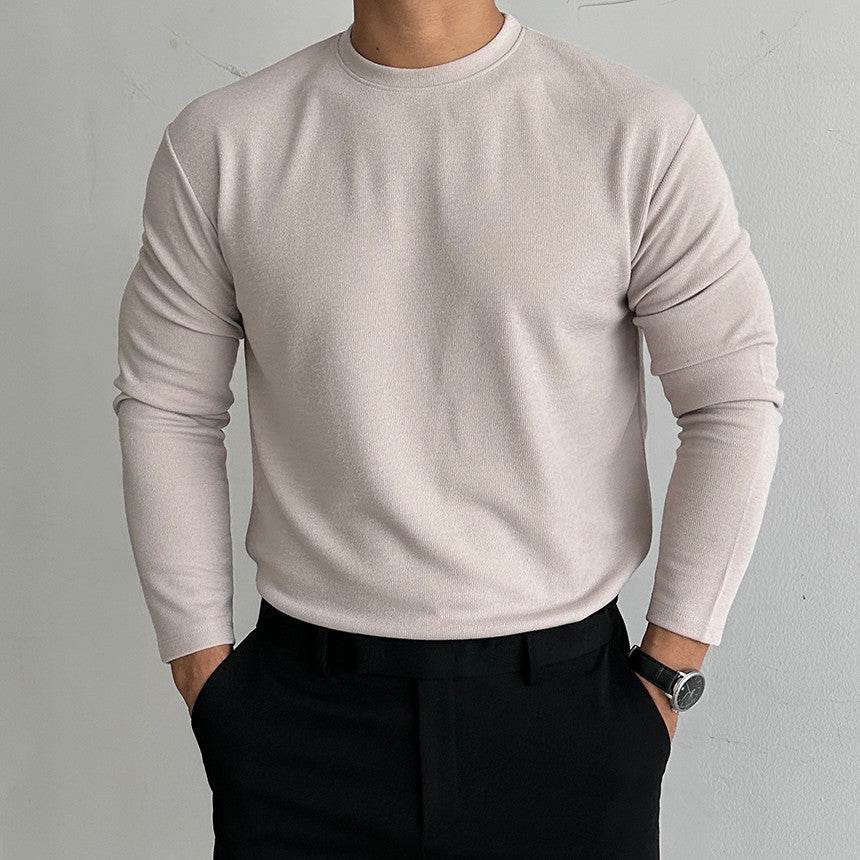 Autumn And Winter Dralon Thickened Men's Undershirt - Mubimart