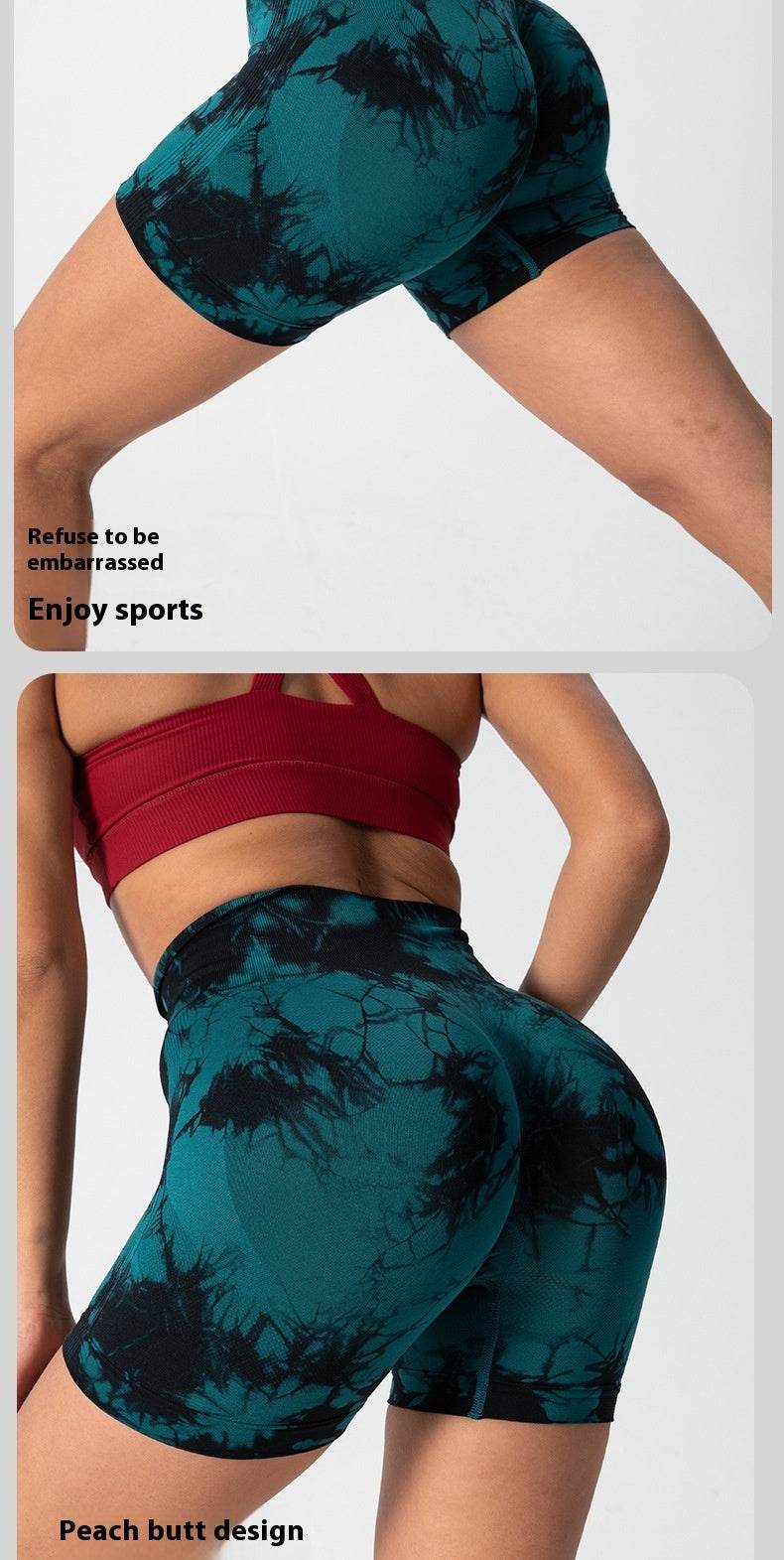 Yoga Fitness Running Shorts For Women - Mubimart