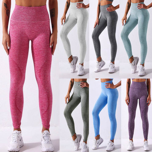 Seamless Sports Yoga Fitness Pants Women - Mubimart