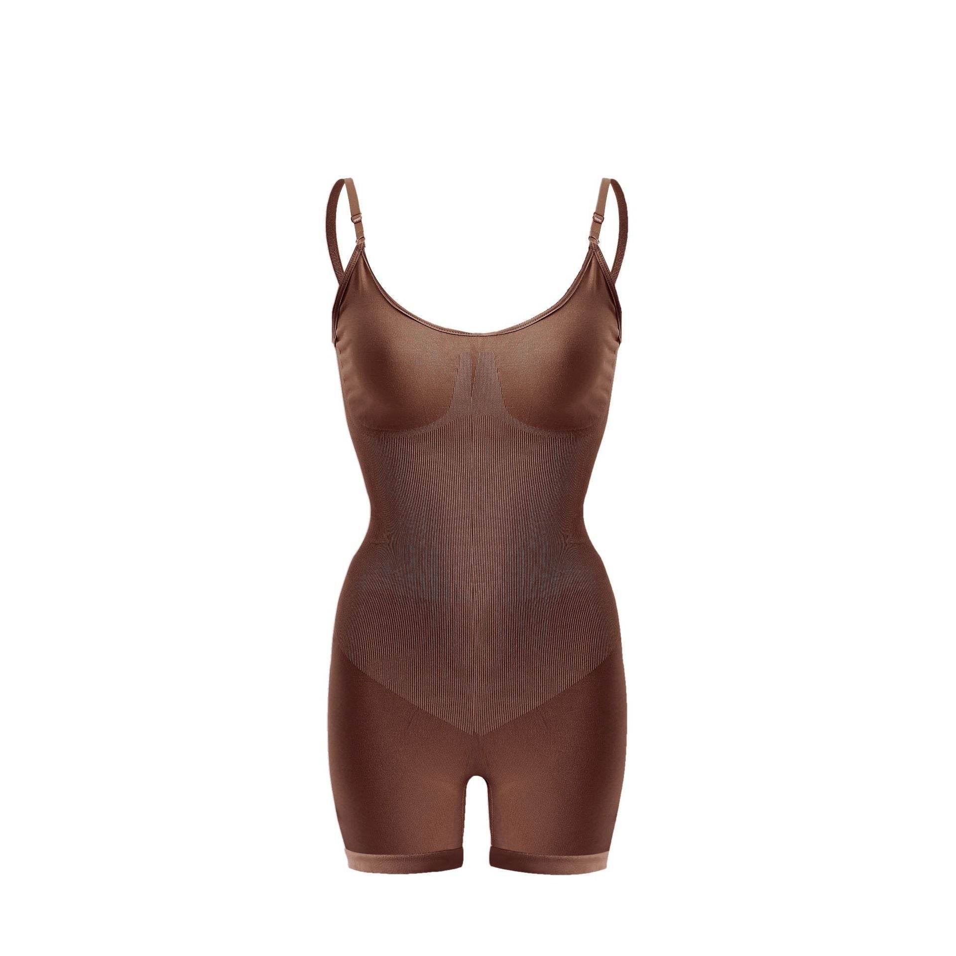 Chest Holding And Gathering, Postpartum Corset And Hip Lifting One-piece Dress, Female - Mubimart