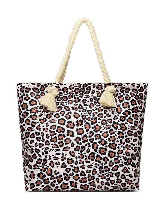 Art Flower Pattern Beach Bags For Women, Beach Bag Tote Waterproof Sandproof, Beach Bags For Women - Mubimart