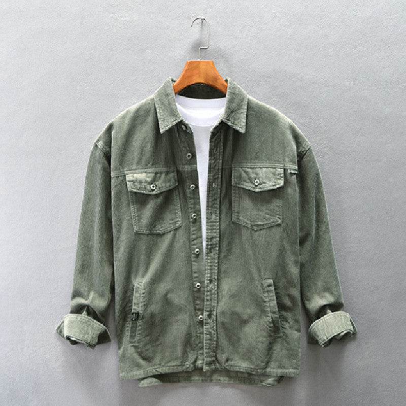 American Fashion Personalized Men's Shirt Jacket - Mubimart
