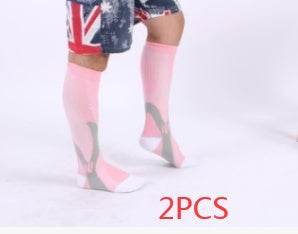 Outdoor sports socks magic compression socks male and female spring socks - Mubimart