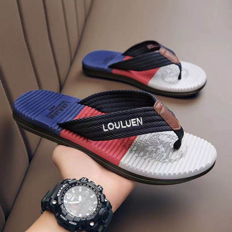 Summer Fashion Personality Beach Men Flip-flops - Mubimart