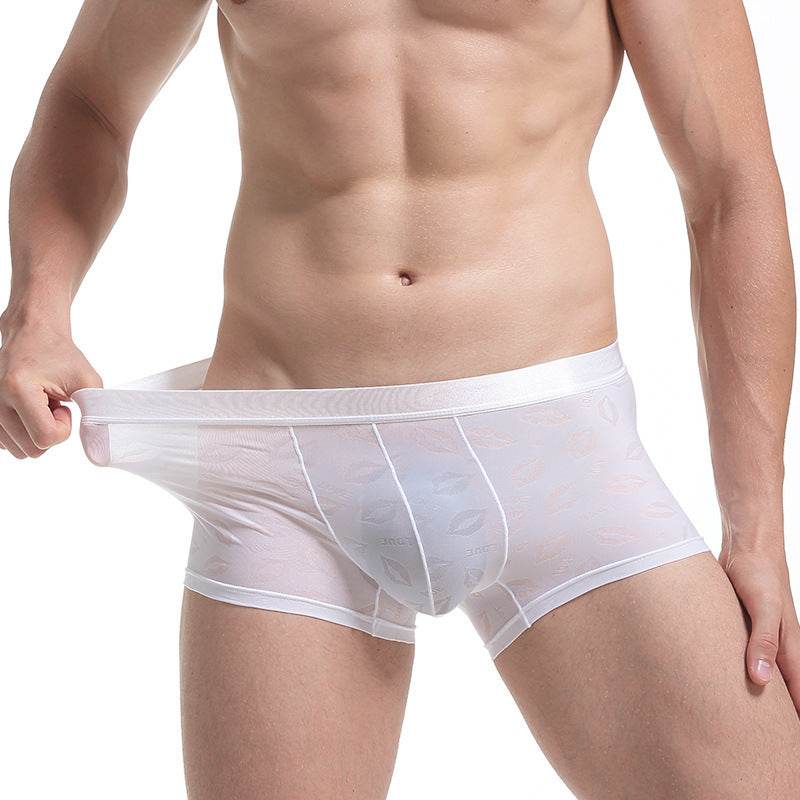 Breathable Sweat-absorbent Nylon Mercerized Underwear Men - Mubimart