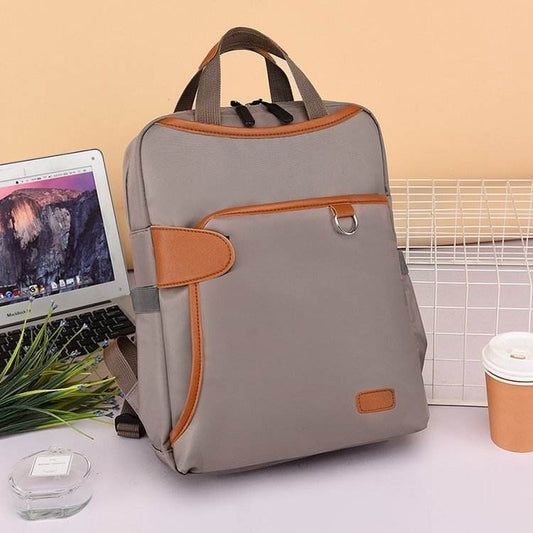 Oxford Fabric Fashion Simple Backpack Women - Mubimart
