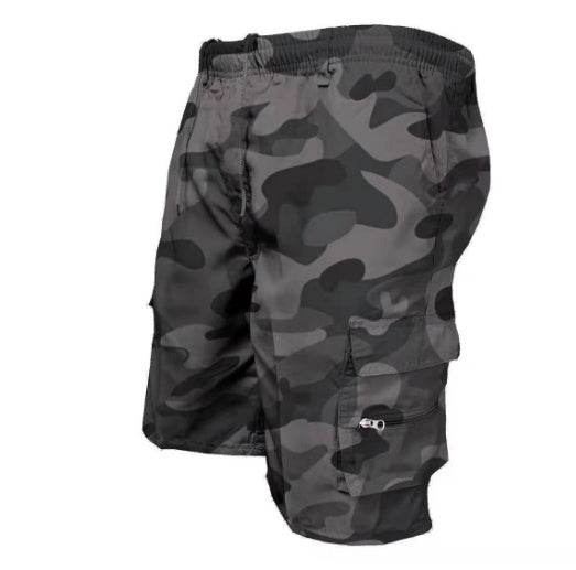 Men's Shorts Multi-pocket Cargo Pants - Mubimart