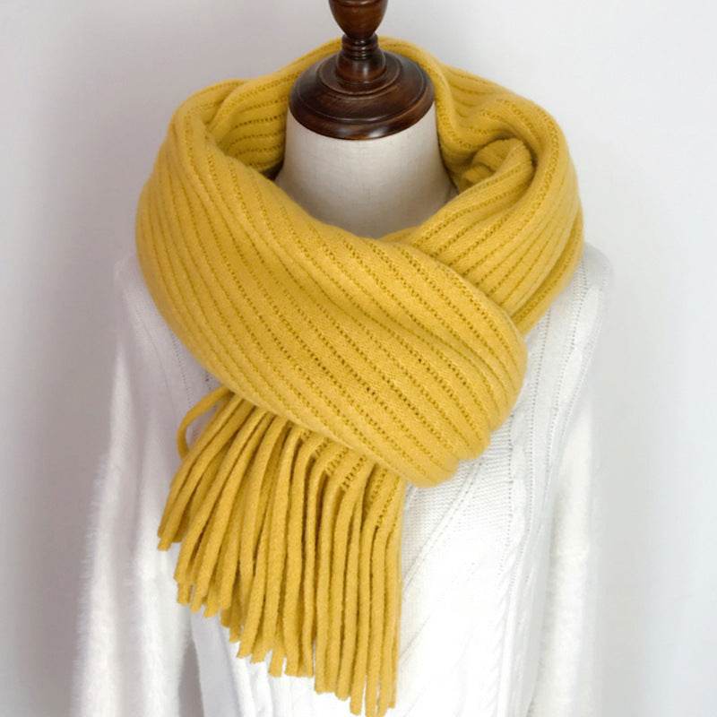 Winter Versatile Students Thickened Warm Scarves - Mubimart