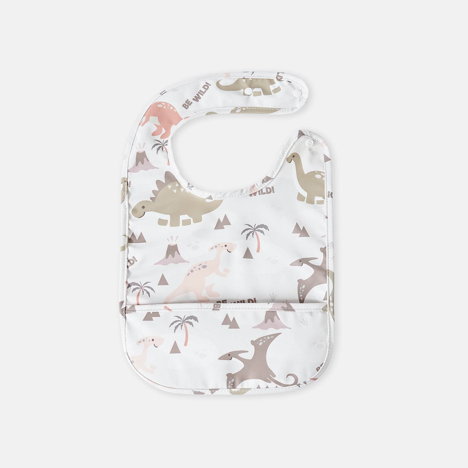 Waterproof Snap Fastener Bib Eating Saliva Towel Child Bib Overclothes - Mubimart