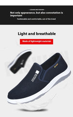 Denim Casual Shoes Slip-on Simple Slip-on Soft Bottom Work Shoes Board Shoes