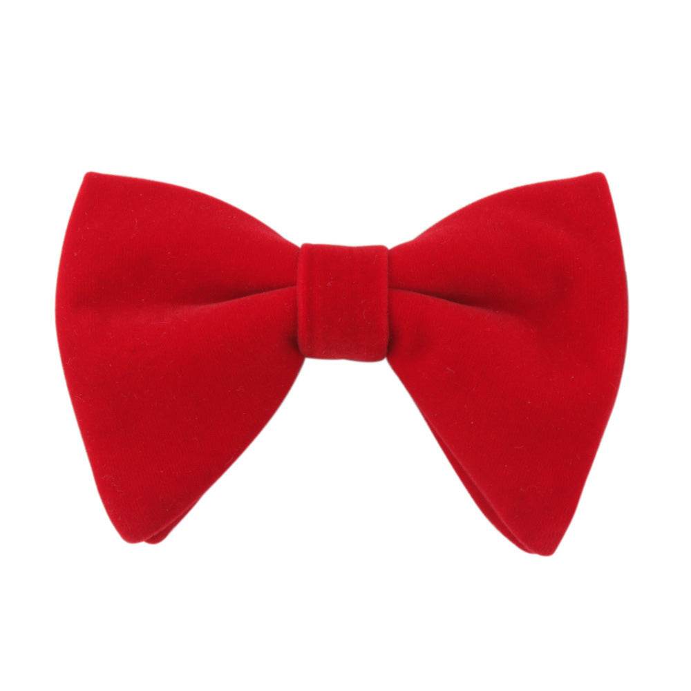 Velvet Bow Tie Men's Butterfly - Mubimart