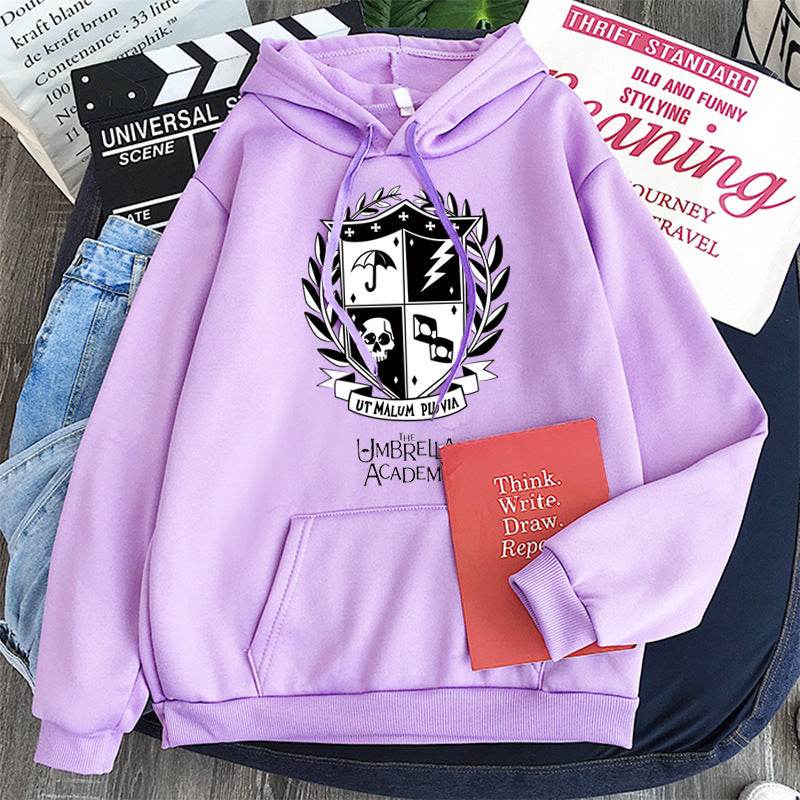 Umbrella College Hoodie Sweatshirt Youth Sweatshirt - Mubimart