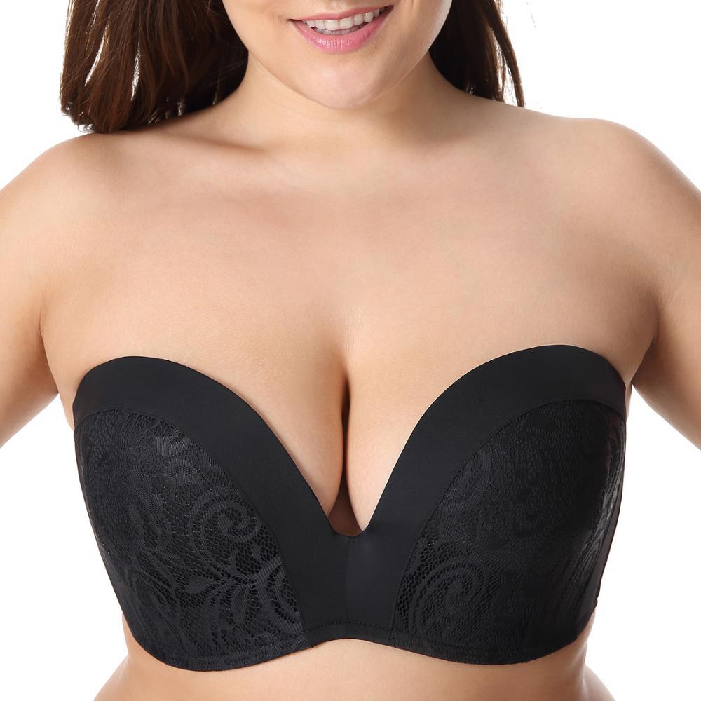 Strapless Non-slip Thin Tube Top Bra Invisible - Mubimart -  