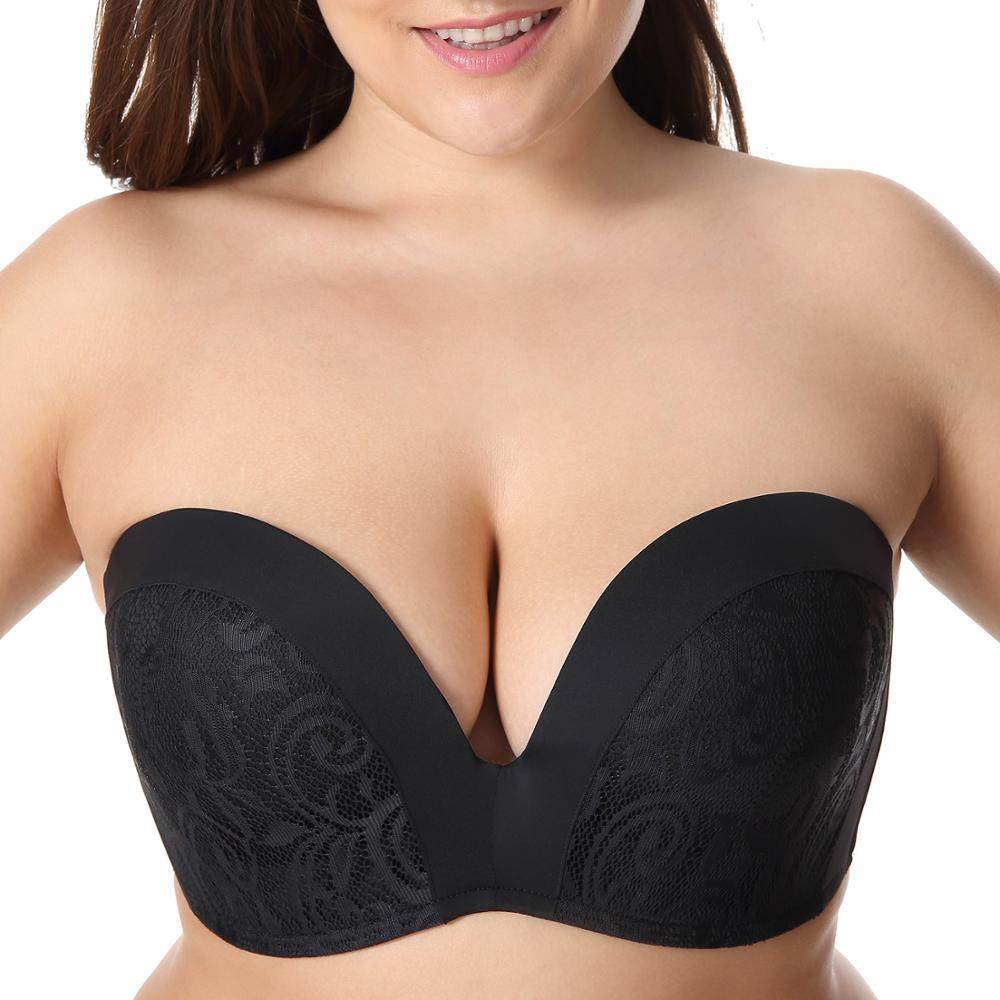 Strapless Non-slip Thin Tube Top Bra Invisible - Mubimart