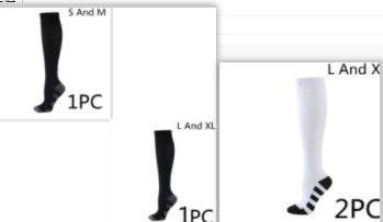 Athletic Socks Pressure Compression Socks Men And Women Socks For Running Compression Socks Compression Stockings - Mubimart
