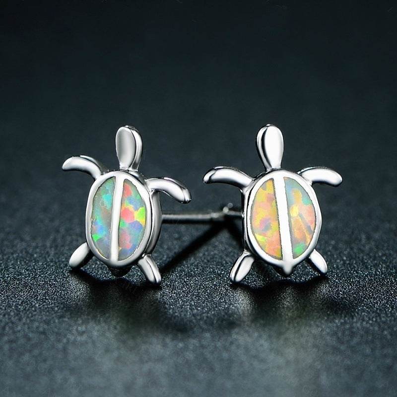 Turtle Stud Earrings For Women - Mubimart