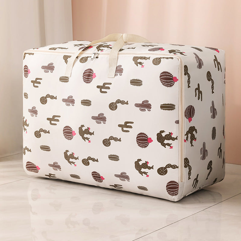 Print Travel Duffel Bag For Women Sort Out Quilt Blanket Home Bag