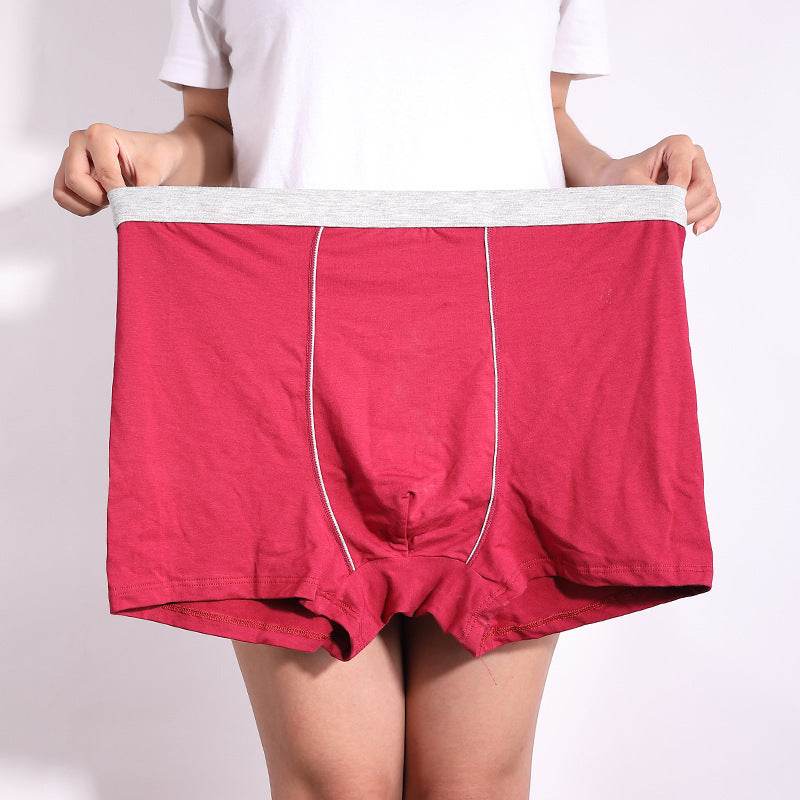Men's Oversized Cotton Baggy Boxers - Mubimart